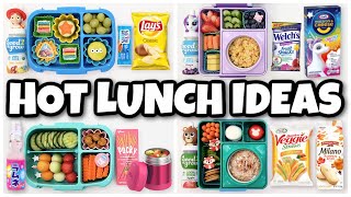 HOT LUNCHES and NO SANDWICHES🍎 School Lunch Ideas for KIDS [upl. by Ilrahs]