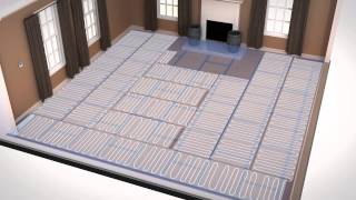 ProWarm Under Wood Underfloor Heating Installation [upl. by Slinkman]