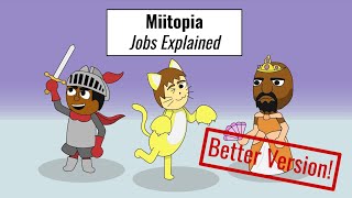 Miitopia Jobs Explained Better Version [upl. by Ahsahs1]