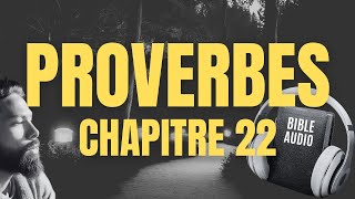 PROVERBE 22  LA BIBLE AUDIO avec textes [upl. by Bagger]