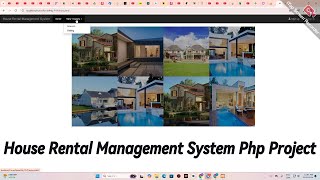 House Rental Management System in PHP MySQL with Source Code  Zola gaming [upl. by Cyndie]