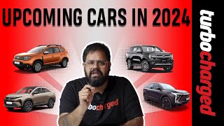 Upcoming cars in India  2024 Edition  TURBOCHARGED [upl. by Nytsuj]