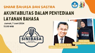 SINIBASA EPS 2 Akuntabilitas dalam Penyediaan Layanan Bahasa [upl. by Eimmat]