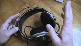 Review  AKG K 242 HD High Definition Headphones [upl. by Jobi]