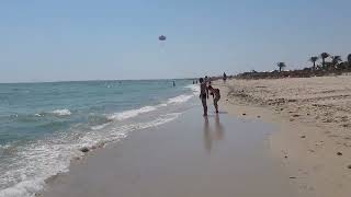 Marhaba Palm Beach Club Djerba Beach and Caribbean World Djerba Beach [upl. by Binetta]