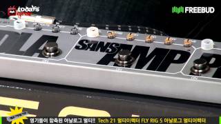 Todaysgear Tech 21 FLY RIG 5 Analog Multy [upl. by Ahsiloc]