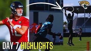 These Jacksonville Jaguars Look NASTY At OTAs  Jaguars News  DAY 7 Highlights  Updates [upl. by Ivey]