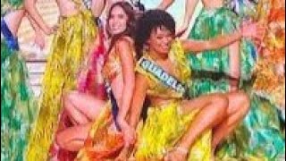 Miss France 2024  Miss Guadeloupe chute en direct [upl. by Ardnaeel]