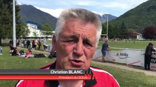 Rugby  Tournoi de la Petite Flamme au Parc du Sauvay à Albertville  le 30042017 [upl. by Iormina975]