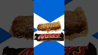 Trying a fried mars bar for the first time [upl. by Norej]