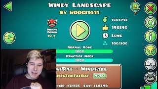 WINDY31 ПРОШЁЛ WINDY LANDSCAPE  Geometry Dash Windy31 Монтаж [upl. by Trilley566]