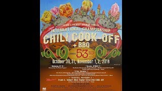 Terlingua Tolbert Fowler Chili Cookoff 2019 [upl. by Aryc165]