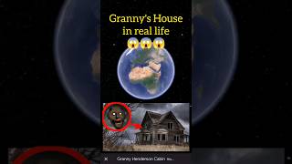 Granny House in real life 4 Secret please by Google maps ang Earth explore hidden shorts [upl. by Yesak654]