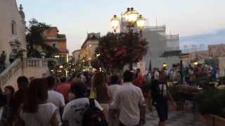 Taormina Sicily  Corso Umberto [upl. by Truitt]