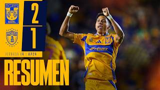 📹 Resumen Liga MX  Tigres 2  1 Pachuca  Jornada 14  Apertura 2024 [upl. by Olaf]