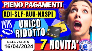 🔴INPS PIENO DI PAGAMENTI APRILE✅ SFL ADI👉GIÀ ARRIVATE ✅ AUU 100€ NASPI ❗️ C’È TUTTO❗️VERIFICA ORA [upl. by Svensen]