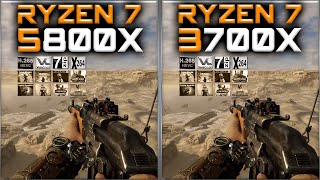 Ryzen 7 5800X vs Ryzen 7 3700X Benchmarks – 15 Tests 🔥 [upl. by Oznohpla]