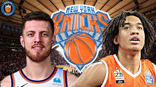 Knicks Draft Pacôme Dadiet amp Make 2 Trades To Free Up Money  👀 [upl. by Daniels]