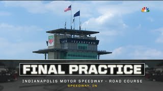 2020 NASCAR Xfinity Series  Final Practice  Pennzoil 150 at Indianapolis [upl. by Ofilia965]