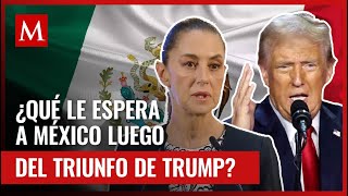 La reelección de Donald Trump encendió alarmas en México debido sus declaraciones [upl. by Turner]