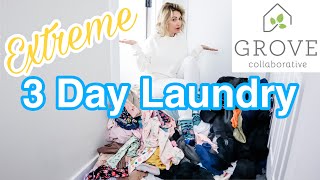 3 DAY LAUNDRY MOTIVATION  🧺 Get the Laundry Done With Me  GROVE HAUL  myrandaachvan [upl. by Ahsiekyt726]