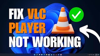 VLC Player Not Playing Videos or Not Working FIX [upl. by Ulrich]