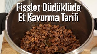 Fissler Düdüklüde Et Pişirme  Düdüklüde Et Kavurma Nasıl Yapılır Fissler Düdüklü Tencere Kullanımı [upl. by Boland]