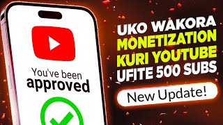 DORE UKO BAKORA MONETIZATION KURI YOUTUBE UFITE ABA SUBSCRIBERS 500 [upl. by Clabo]