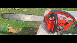 Homelite XL Super 2 RUNNING Vintage Chainsaw MUST SEE Vintage KIng Motor Sports [upl. by Sipple]