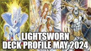 LIGHTSWORN 40 CARD DECK PROFILE MAY 2024 YUGIOH [upl. by Mercer310]