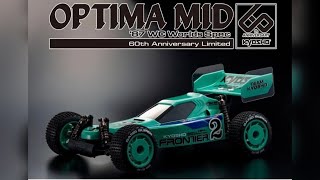 KYOSHO OPTIMA MID ’87 WC worlds spec 60th anniversary built and a close look [upl. by Elletsirk]