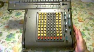 Friden Model D calculator [upl. by Hey]