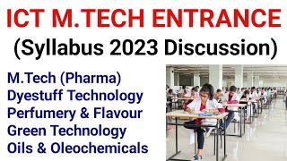 ICT MTECH ENTRANCE EXAM SYLLABUS 2023 FULL DISCUSSION [upl. by Trixy423]