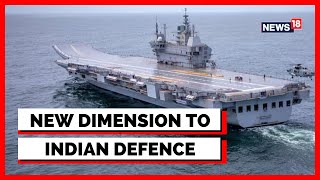 INS Vikrant Inauguration  INS Vikrant Ceremony  New Indian Aircraft Carrier  Indian Navy News18 [upl. by Trilbie831]