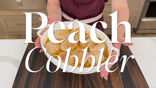 The Best Peach Cobbler [upl. by Ydaj]