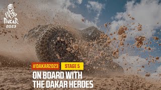 Onboard with Dakar Heroes  Étape 5  Stage 5  Dakar2023 [upl. by Odlanyer303]