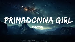 Marina  Primadonna Girl Lyrics  TikTok Song  15p LyricsLetra [upl. by Anirehc933]