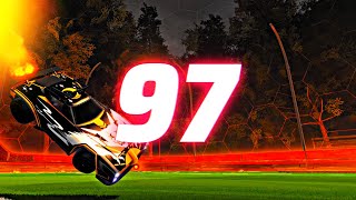 ROCKET LEAGUE INSANITY 97 BEST GOALS FREESTYLE CLIPS [upl. by Eugenides]