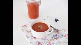 Salsa de tomate en olla express [upl. by Glennis]