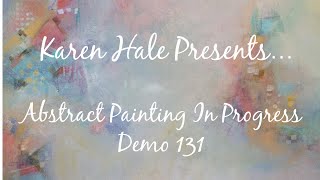 Abstract Intuitive Painting Demo 131 [upl. by Hughes]