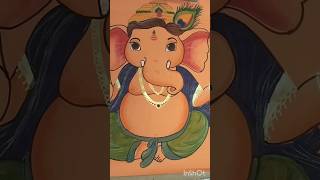 Ganesh g drawing art painting ganesh ganeshdrawing [upl. by Ramos187]