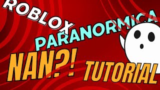 roblox Paranormica how to get nan level [upl. by Icak]