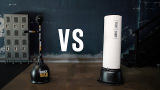 SPAR BAR VS FREESTANDING BAG REVIEW  Which is Better For Training [upl. by Inobe665]