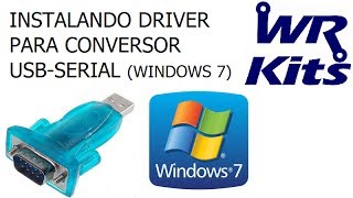 INSTALANDO DRIVER PARA CONVERSOR USBSERIAL WINDOWS 7 amp 8 [upl. by Gabriela]