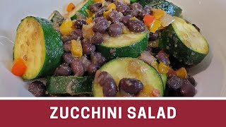 How to Make Zucchini Salad [upl. by Ives332]