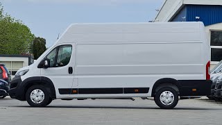 Peugeot Boxer Premium FT L4H3 350 22 BlueHDi 165 Ice White [upl. by Ellehcram]