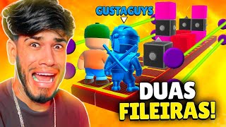 DESAFIO DAS DUAS FILEIRAS NO STUMBLE GUYS CONTRA INFLUENCIADOR [upl. by Charo398]