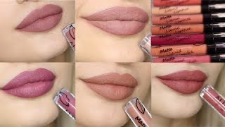 ტუჩსაცხების კოლექცია  Matt Lipstick Collection [upl. by Consolata]