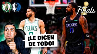 ¡30 DE DONCIC en el GAME 1 de LAS FINALES ¿LE DICEN de TODO a KYRIE EN SU VUELTA  NBA FINALS [upl. by Anawot266]