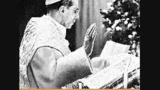 Pater Noster recited by His Holiness Pope Pius XII [upl. by Naples]